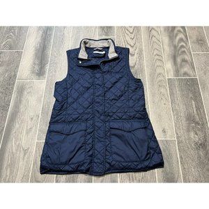 Peter Millar Women's Addison Quilted Travel Vest 'Navy Blue' - Size S $195 MSRP